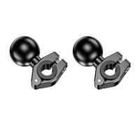 CTRLZS 2X 1 Inch Ball Head Navigation Mounting Bracket Rear View Mirror Frame Fixing Support for Ram Bracket/Phone Bracket