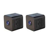 CTRLZS 2X 1080P WiFi Camera Motion Sound Detector for Home,Indoor Night Vision Camera Car Cameras for Surveillance