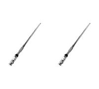 CTRLZS 2X 118-136MHZ BNC Telescopic Antenna High Gains Airband Antenna for TH-28A TH-48A TH-78A Aviation Frequency
