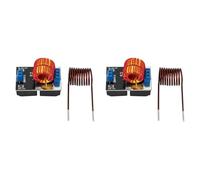 CTRLZS 2X 12V 120W Mini ZVS Induction Heating Board Flyback Driver Broad Heater DIY Cooker+ Ignition Coil