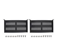 CTRLZS 2X 1U Server Rack Mount Shelf Vented Cantilever Tray for 19Inch Network Equipment Rack & Cabinet