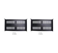 CTRLZS 2X 1U Server Rack Mount Shelf Vented Cantilever Tray for 19Inch Network Equipment Rack & Cabinet