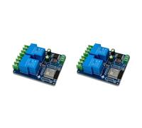 CTRLZS 2X 2-Channel WIFI Relay Module 30A -32E Development Board Module for Smart Home Wireless Control DC7-28/5V