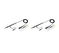 CTRLZS 2X 200Mhz Oscilloscope Probe Clip Scope Test BNC End Probe P2200 10X/1X Black with Adjust Tool Kits