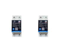 CTRLZS 2X 63A Smart Switch Relay APP Remote Control Timer Din Rail 2P Smart Switch Works with for //Salute