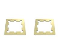 CTRLZS 2X AM5 CPU Contact Frame Copper Full Surround Frame Better Cooling CPU Heatsink Armor for 7950X 7900X 7700X 7600X