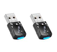CTRLZS 2X AX900 USB WiFi 6 Adapter 900Mbps Bluetooth 5.4 2 in 1 USB Dongle 2.4G 5G Wireless WLAN Receiver for Win10&Win11