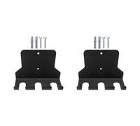 CTRLZS 2X Barbell Wall Mount Wall Mount Rod Storage Rack Vertical Hanging Heavy Duty Barbell Storage Hang Pole Rack