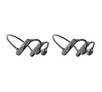 CTRLZS 2X Bone Conduction Headphones Noise Cancelling Earphones Built in Mic Sweat Earphones for Sport Workouts