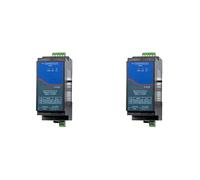 CTRLZS 2X Din-Rail ZLAN5143D Serial Device Server Modbus Gateway RS485 From to IP DC9-24V Support Full Duplex