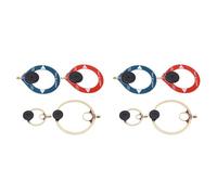 CTRLZS 2X Donut Short and Medium Wave Antenna AM MW/SW Antenna Mini Loop Multi-Function Antenna 4-Piece Set for FM SW Radios