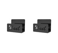 CTRLZS 2X Mail Organizer Countertop Mail Holder Acrylic Mail Sorter for Desk Envelope Holder Letter Organizer for School