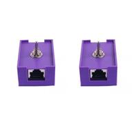CTRLZS 2X Network RJ45 LAN CAT5/CAT6 Twisted Pair Control Switch Toggle Switch Network Cable Switch