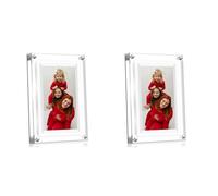 CTRLZS 2X New 7-Inch Transparent Acrylic Digital Photo Frame Video Picture Music Player Electronic Photo Frame WIFI 8G