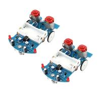 CTRLZS 2X Practice Soldering Learning Electronics Kit Smart Car Project Kits Track Following RCar DIY Kit DIY Electronic Kit