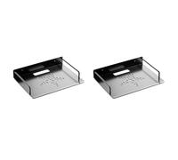 CTRLZS 2X Projector Shelf, Floating Entertainment Center Shelves, Dvd Player Shelf, Metal Router Rack,Shelf Under Tv Wall Mount