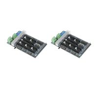CTRLZS 2X Ramps 1.6 Control Board, 3D Printer Controller, 4-Layer Control Panel Board with Heatsink Expansion Mainboard