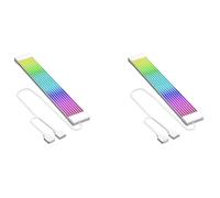 CTRLZS 2X RGB Power Extension Cable ARGB Power Extension Cable 5V 3Pin RGB LED Light Strip Bar for PC Case
