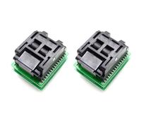 CTRLZS 2X TQFP32 QFP32 to DIP32 IC Programmer Adapter Chip Test Socket Burning Socket Integrated Circuits