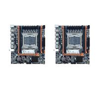 CTRLZS 2X X99 Motherboard B85 LGA2011-3 4X DDR4 REG ECC RAM M.2 PCIE SATA3.0 Desktop Motherboard for E5 2650V3 2680V3 CPU