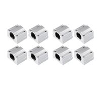 CTRLZS 3D Printer Slide Block Linear Motion Bearing Ball SCS8UU 8mm Bushing for Anet A8 Prusa I3 8 Pcs