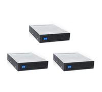 CTRLZS 3pcs 2.5 Inch to 3.5 Inch Internal Floppy Bay SATA III 6Gbps Tray-LESS Mobile Rack for 2.5 Inch HDD SSD
