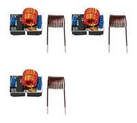 CTRLZS 3X 12V 120W Mini ZVS Induction Heating Board Flyback Driver Broad Heater DIY Cooker+ Ignition Coil