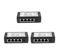CTRLZS 3X 4 Port Poe Injector Poe Power Adapter Ethernet Power Supply Pin 4,5(+)/7,8(-) Input Dc12V-Dc48V for Ip Camera