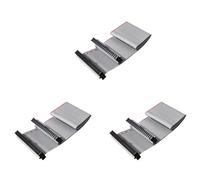 CTRLZS 3X 40 Pin Replace Data Cable Female to Female IDE Cable Dual Row IDE Data Extension Cable 30cm for Server Hard Disk