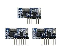 CTRLZS 3X 433mhz Superheterodyne Wireless Decoding Receiving Module 4 Channel Output Decoding Receiver