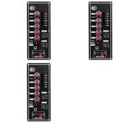 CTRLZS 3X 7.4V Amplifier Board Square Dance 2X10W Speaker Amplifier Support Bluetooth AUX U-Disk 5-8Inch Speaker