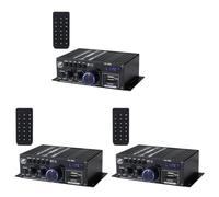 CTRLZS 3X Ak380 800W 12V Power Amplifier Bluetooth Stereo Home Car Audio Amp Music Player Car Speaker Class D FM USB/SD