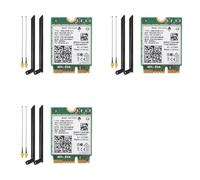 CTRLZS 3X AX211NGW WiFi 6E Tri Band 2.4G/5G/6Ghz Wireless Network Wifi Card Bluetooth 5.3 AX211 M.2 CNVio Wifi Wireless Card