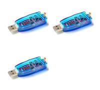 CTRLZS 3X DC-DC 5V to 3.3V 9V 12V 24V USB Step UP/Down Power Supply Module Adjustable Boost Converter Out DC 1.0V-24V Red
