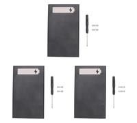 CTRLZS 3X DIY 5X18650 Power Bank Case Detachable Battery Charge Storage Box Shell CX5 with LED Lighting Without Battery
