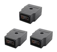 CTRLZS 3X Female D-Tap P-Tap Power Type B Rewirable Diy Socket for Camcorder Rig Power Cable V-Mount (Female D-Tap Plug)
