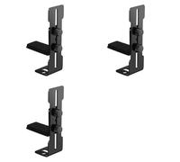 CTRLZS 3X GPU Support Frame Adjustable GPU Brace Prevent Sagging Video Card Support Bracket for Chassis 12cm Fan Position Black