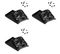 CTRLZS 3X MSATA to 2.5 Inch 44PIN IDE HDD SSD Adapter MSATA to PATA Converter Adapter Card with Case