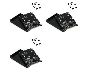 CTRLZS 3X MSATA to 2.5 Inch 44PIN IDE HDD SSD Adapter MSATA to PATA Converter Adapter Card with Case