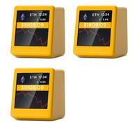 CTRLZS 3X New 2.4G WiFi Crypto Tracker Crypto Price Displayer 300 Major Cryptocurrencies Can Be Switched Freely for C