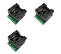 CTRLZS 3X SOP16 to DIP16 IC Programmer Adapter Socket 150Mil Chip Programmer SOP16-1.27 Adapter Socket to DIP16 Ots16-1.27-03