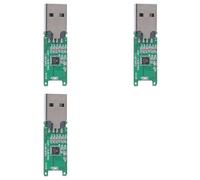 CTRLZS 3X USB 2.0 EMMC Adapter 153 169 EMCP PCB Main Board U Disk Main Control Board Without Flash Memory