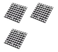 CTRLZS 3X WS2812 LED 5050 RGB 8x8 LED Matrix WS2812B 8x8 64-Bit Full Color 5050 RGB LED Lamp Panel Light