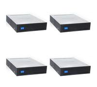 CTRLZS 4 Set 2.5 Inch to 3.5 Inch Internal Floppy Bay SATA III 6Gbps Tray-LESS Mobile Rack for 2.5 Inch HDD SSD