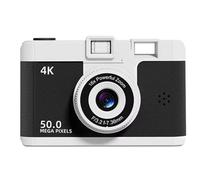CTRLZS 4K Retro Style Digital Camera with WIFI for Instant Wireless Photo Sharing, 16x Zoom and Thermal Imaging, with Flash & Filter