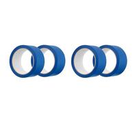 CTRLZS 4Pcs Blue Painters Tape 2 Inches Wide,Removable Masking Tape, for House Decoration, 3D Printer, Calligraphy and Painting