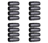 CTRLZS 4Pin Speaker/Amp Speakon Female to Female Plug Jack Straight Coupler Cable Connector (16 Pack)