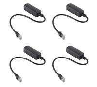 CTRLZS 4X 2.5G PoE 48V to 24V PoE Converter RJ45 Port Output 24V/1A 24W Max for Power Passive 24V Board Devices 100Mbps