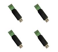 CTRLZS 4X 5V Wiegand Wg to USB Converter HID-USB Keyboard Plug and Play WG to USB Conversion Module