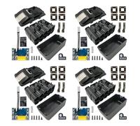 CTRLZS 4X BL1830 10x 21700 Battery Case PCB Charging Protection Circuit Board Shell Box BL1860 for 18V 3.0Ah 9.0Ah House